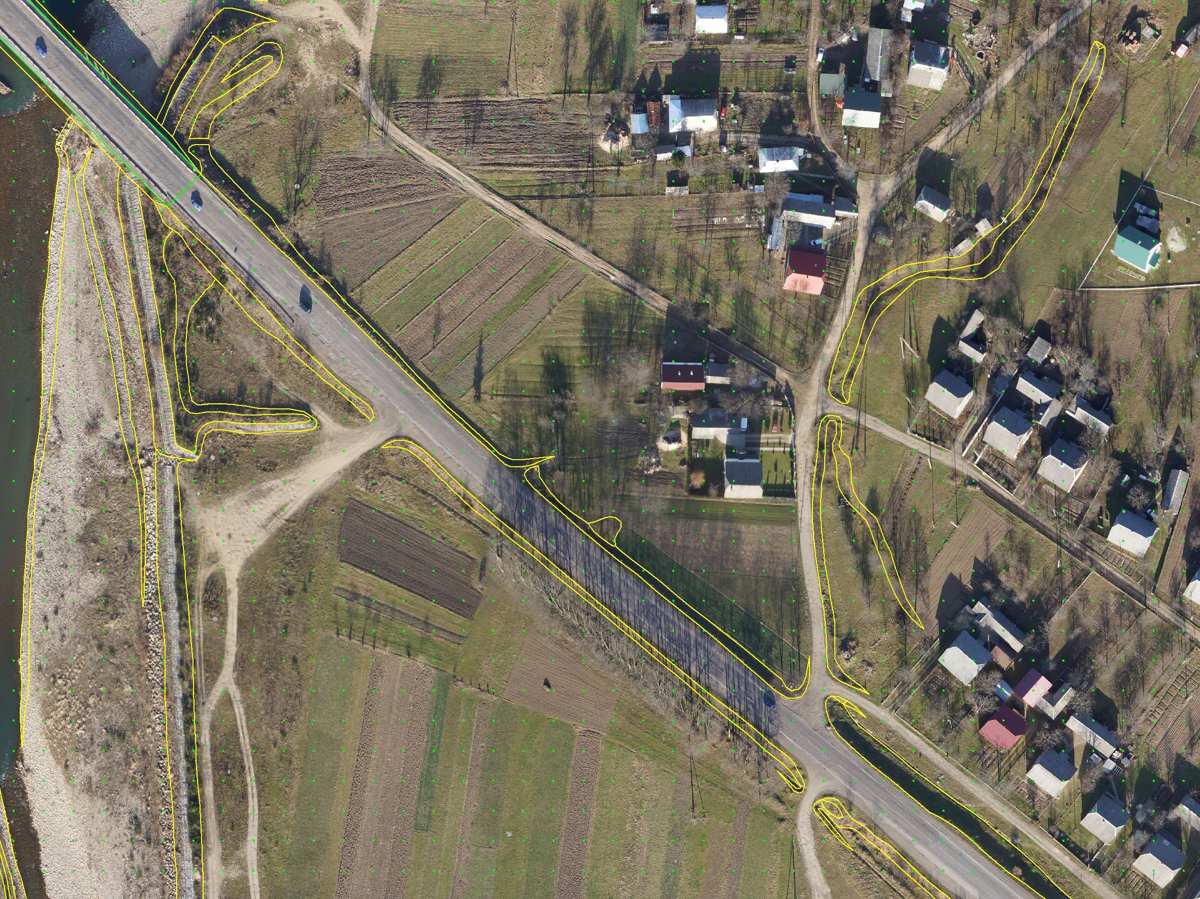 Orthophoto mosaic